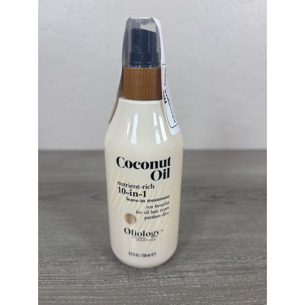 Oliology Coconut Oil 10-in-1 Leave In Treatment Hair Spray 8.5oz Paraben Free